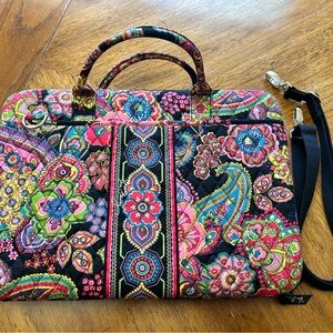 Vera Bradley Multicolor Paisley Laptop Bag